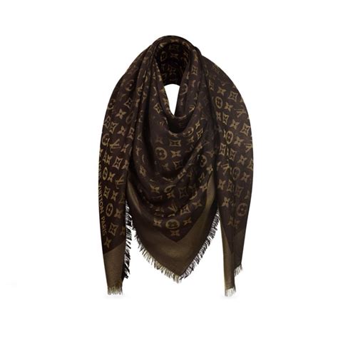 louis vuitton monogram classic scarf price|louis Vuitton Monogram silk scarf.